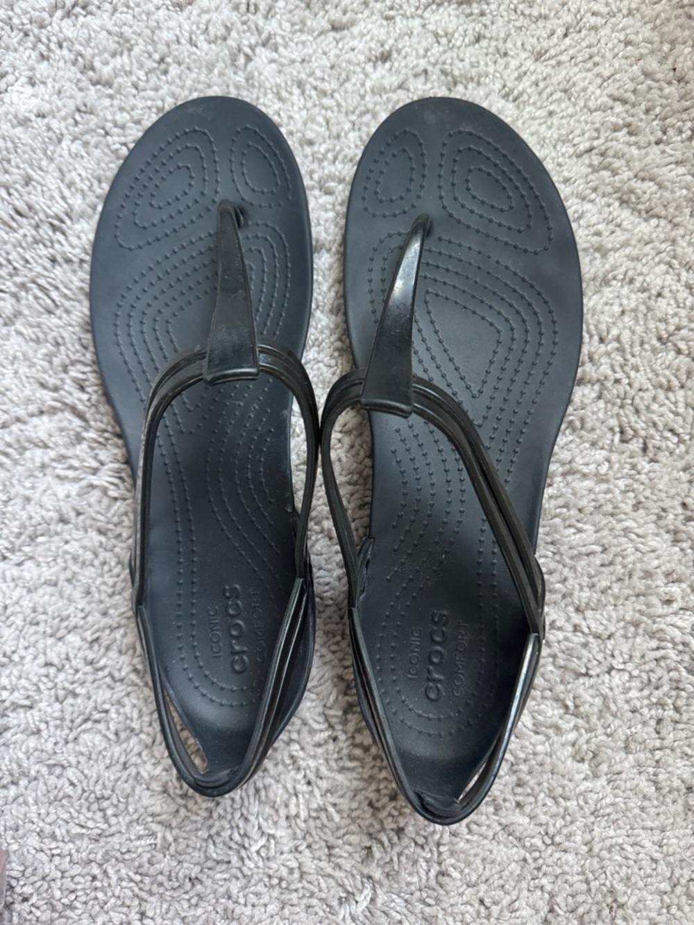 CROCS Isabella T-Strap Sandals